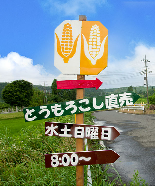 じゅり菜ファーム看板